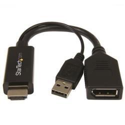 Adattatore/Convertitore HDMI a DP alimentato via USB - 4K - Cavi e adattatori - Bruneau | Cavi e adattatori Startech.Com on Productcaster.