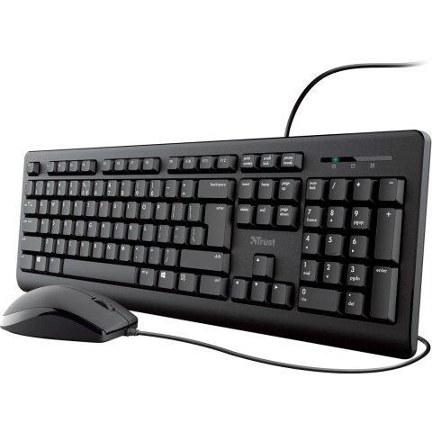 Trust Primo clavier et souris, azerty - Packs clavier-souris - Bruneau on Productcaster.