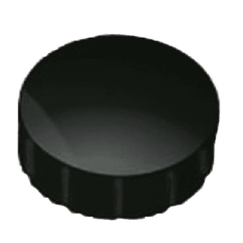 Lot de 8 - Aimant MAUL Solid 15mm 150g noir - Accessoires pour tableaux - Bruneau on Productcaster.