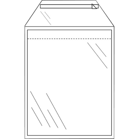 Lot de 2 - Enveloppe CleverPack A4 220x300mm AC transparent 50 pièces - - Bruneau on Productcaster.