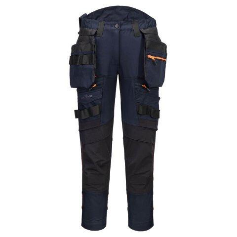 Portwest DX4 Pantalon à poche de holster détachable pour femmes Marine Foncé - Taille 36 - Standard on Productcaster.