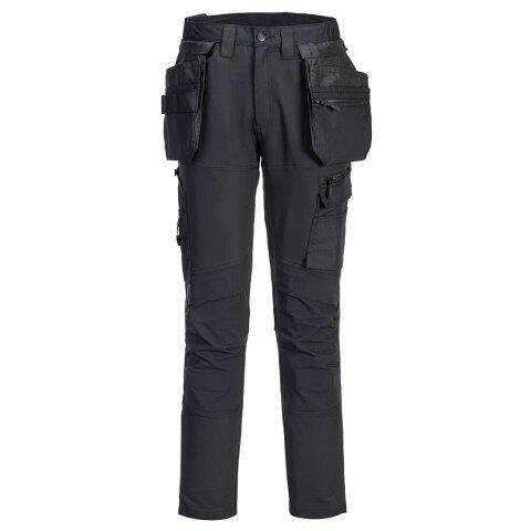 Portwest Pantalon de travail stretch DX4 Holsters amovible Noir - Taille 33 - Standard on Productcaster.