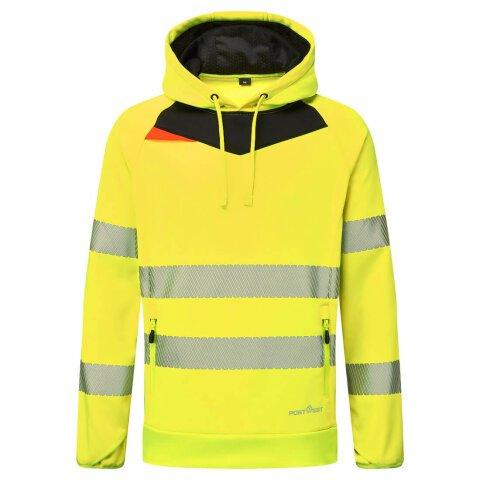 Portwest Sweat à capuche DX4 Hi-Vis Jaune/Noir - Taille M on Productcaster.