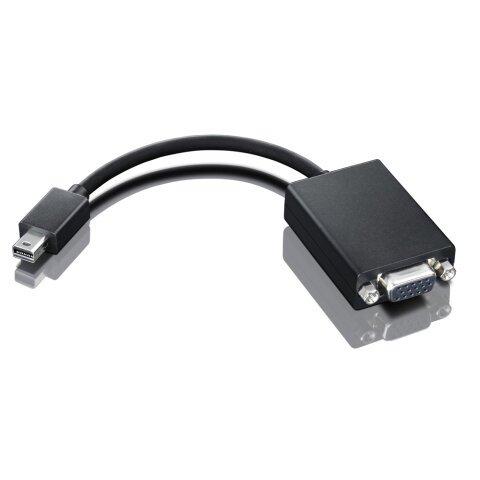 Adaptador Lenovo 0A36536 adaptador de cable de vídeo VGA (D-Sub) Mini DisplayPort Negro - Cables audio-video (HDMI-VGA-DVI-Jack...) en Bruneau.es on Productcaster.