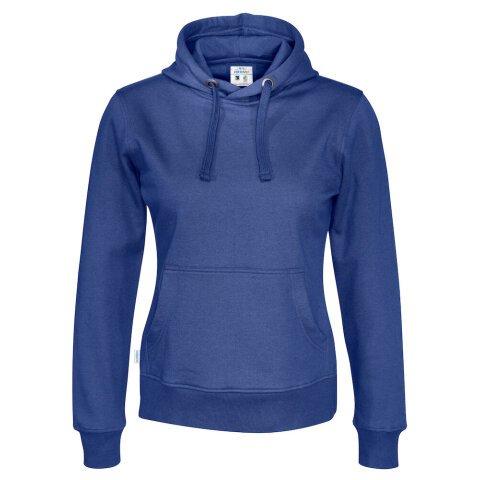 Cottover SWEATSHIRT À CAPUCHE FEMME - CERTIFIÉ GOTS bleu - Taille M - - Bruneau on Productcaster.