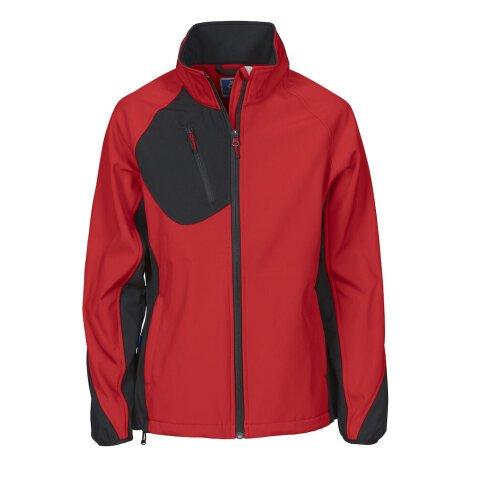 ProJob 2423 SOFTSHELL PRIO FEMME BICOLORE rouge - Taille XXXL - - Bruneau on Productcaster.