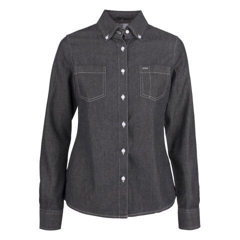 James Harvest CHEMISE JUPITER FEMME denim noir - Taille L on Productcaster.