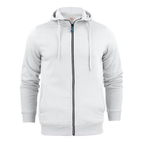 Printer SWEATSHIRT A CAPUCHE FULL ZIP OVERHEAD blanc - Taille XL on Productcaster.