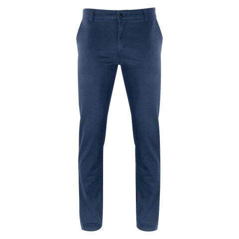 James Harvest PANTALON CHINO OFFICER bleu clair - Taille 43 - Entrejambe 80 cm on Productcaster.