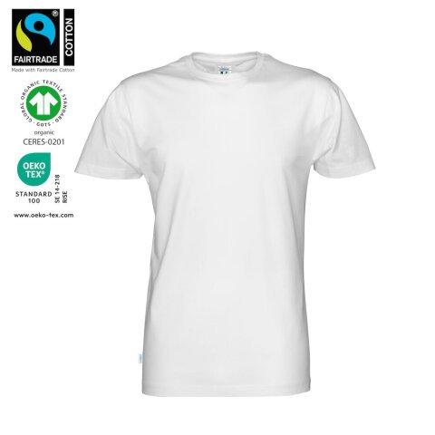 Cottover T-SHIRT MANCHES COURTES COL ROND ENFANT - CERTIFIÉ GOTS white - Taille 10 ans - - Bruneau on Productcaster.