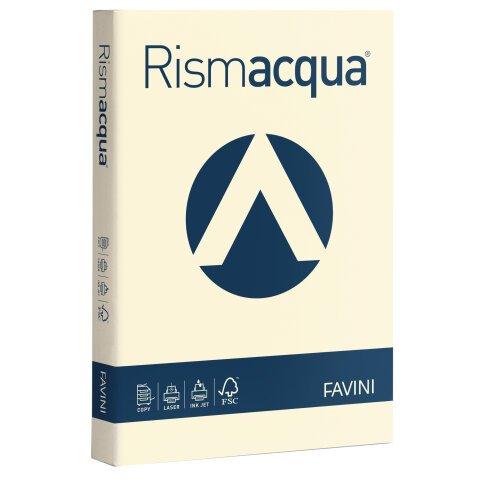 Carta Rismacqua - A4 - 200 gr - avorio 110 - Favini - conf. 125 fogli - - Bruneau | Carta colorata Favini on Productcaster.