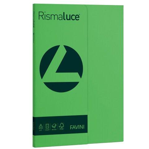 Set di 2 - Carta Rismaluce Small - A4 - 200 gr - verde 60 - Favini - conf. 50 fogli | Carta alta qualità e colore Favini on Productcaster.