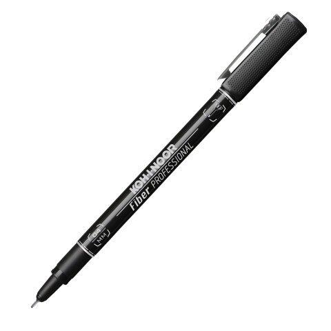 Set di 10 - Fineliner Professional Fiber - 0,4mm - nero - Koh-I-Noor - Disegno - Bruneau | Fineliner Professional Fiber - 0 on Productcaster.