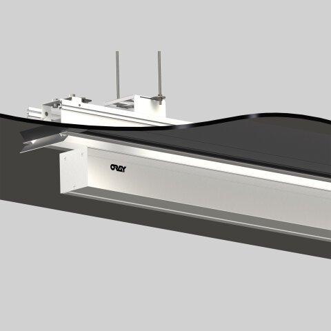 ORAY Sous-Face d'encastrement pour écran SQUAR base 150 - Ecrans de projection muraux électriques - Bruneau on Productcaster.