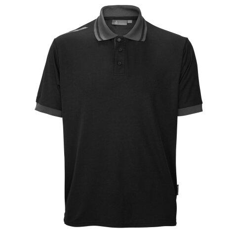 Polo con detalles a contraste talla S - Negro - Ropa de trabajo y personalizada en Bruneau.es on Productcaster.