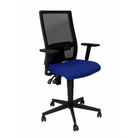 Silla Povedilla respaldo malla negro asiento bali azul - Azul - en Bruneau.es on Productcaster.