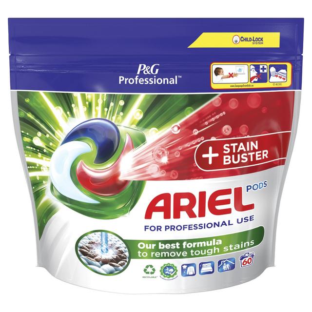 Lessive capsules Ariel Professionnel All in 1 Ultra détachant, sachet de 60 on Productcaster.