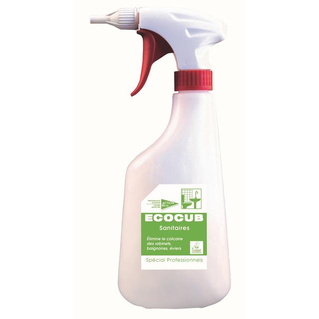 Pulvérisateur vide 630 ml pour Ecocub nettoyant anticalcaire sanitaires Action Verte on Productcaster.