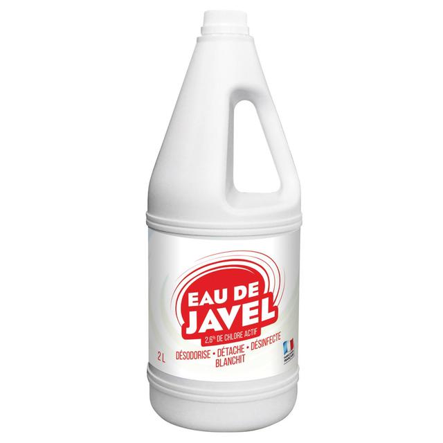 Eau de javel 1er prix prête à l'emploi chlore actif 2,6% 2 L, lot de 6 on Productcaster.