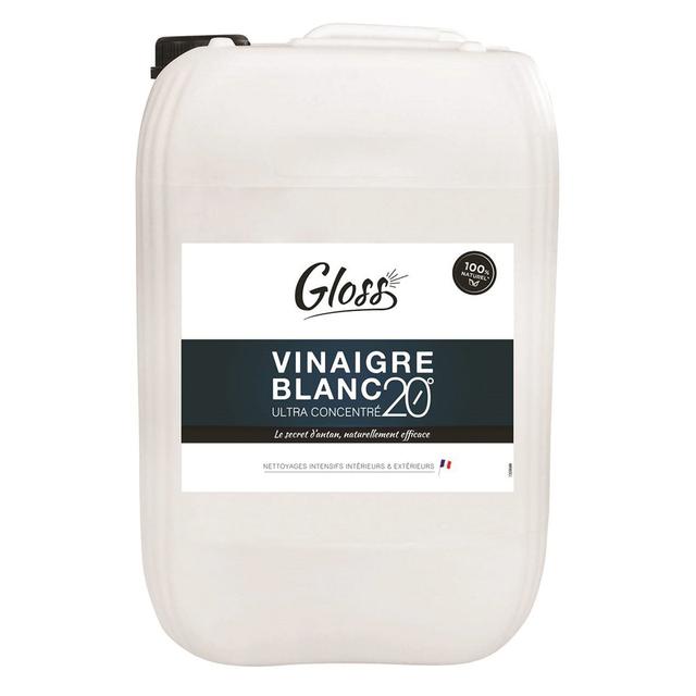 Vinaigre blanc 20° ultraconcentré Gloss 10 L on Productcaster.