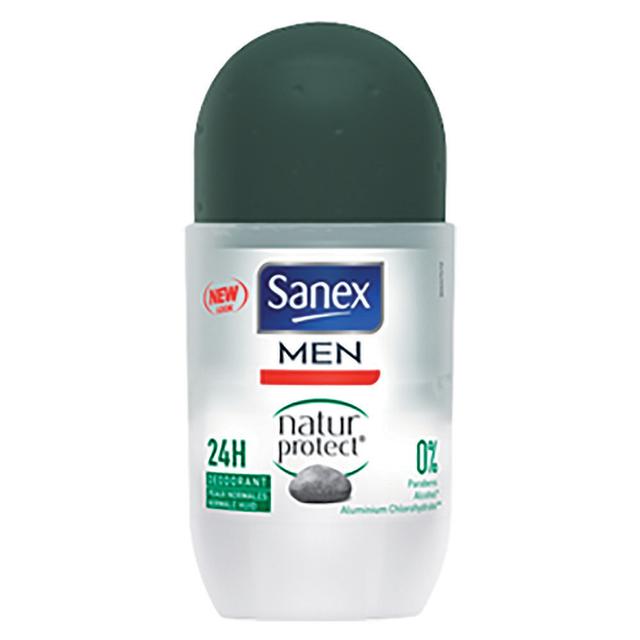 Déodorant bille Sanex Natur Protect Homme peaux normales, le flacon de 50 ml on Productcaster.