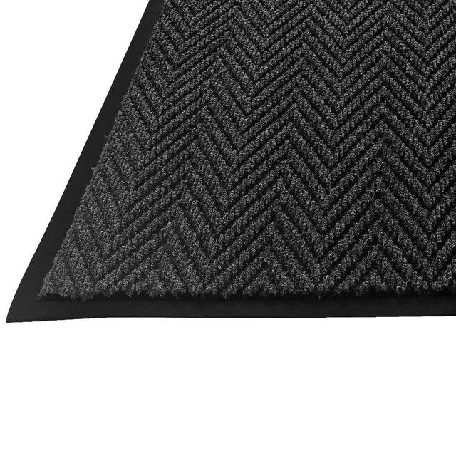 Tapis grattant absorbant chevron 1er prix anthracite 60 x 90 cm on Productcaster.