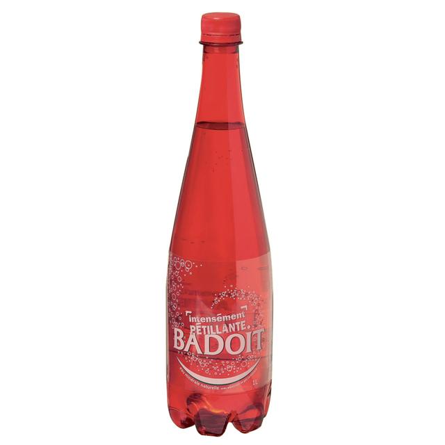 Eau gazeuse Badoit Rouge, en bouteille, lot de 6 x 1 L on Productcaster.