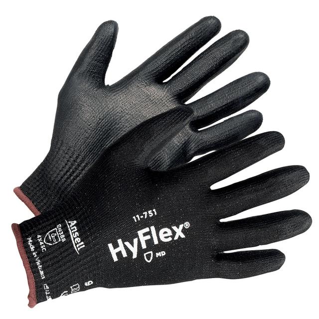 Gants anti-coupures Ansell Hyflex 11-751 taille 10, lot de 12 paires on Productcaster.