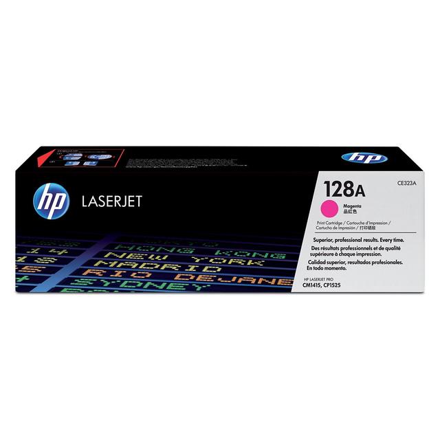 Toner HP 128A magenta pour imprimantes laser on Productcaster.