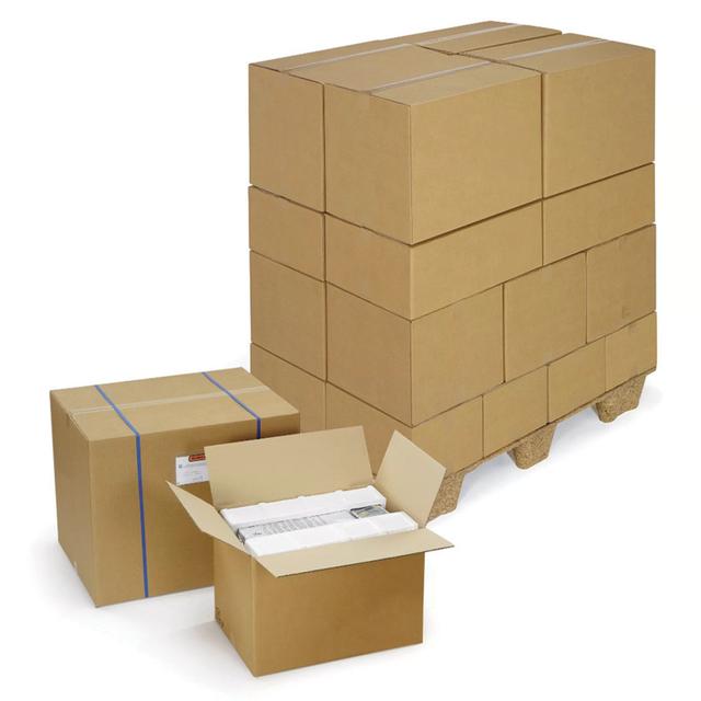 Caisse carton brune double cannelure RAJA 31x22x15 cm, lot de 15 on Productcaster.