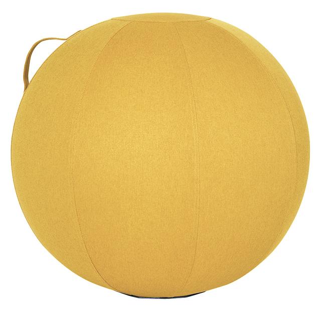 Ballon d'assise ergonomique jaune Alba on Productcaster.