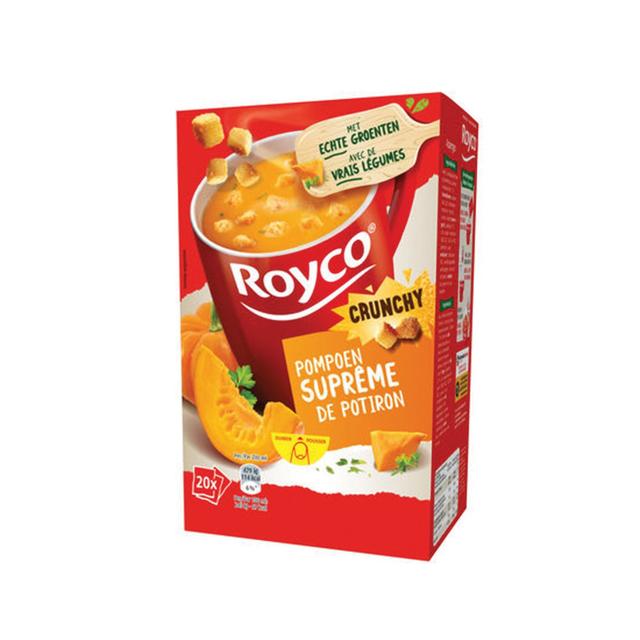 20 sachets Soupe Royco Suprême de potiron Crunchy on Productcaster.