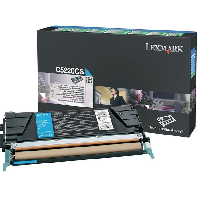 LEXMARK Toner Original C5220CS C, (Pack de 1), Cyan on Productcaster.