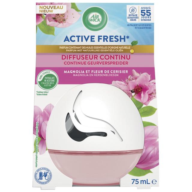 Diffuseur de parfum Air Wick Decosphere Magnolia et Fleur de cerisier 75 ml on Productcaster.