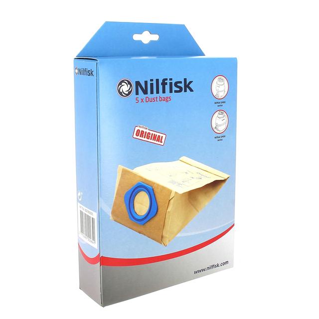 Sacs aspirateur par 5 origine pour aspirateur nilfisk on Productcaster.