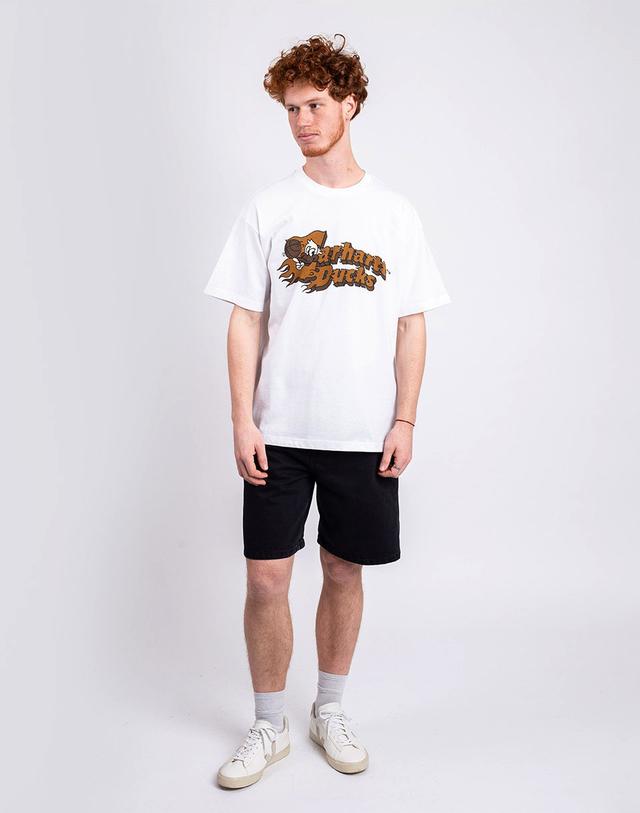 Tričko Carhartt WIP S/S Flaming Ducks T-Shirt White on Productcaster.