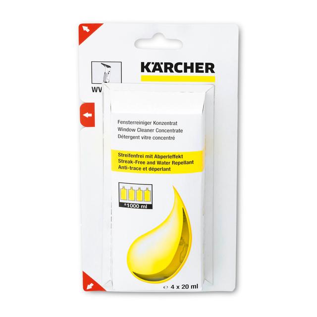 Kärcher - 4 x 20ml Window Cleaning Concentrate, 20ml on Productcaster.