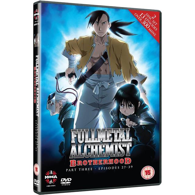 Fullmetal Alchemist Brotherhood Three (Episoden 27-39) on Productcaster.