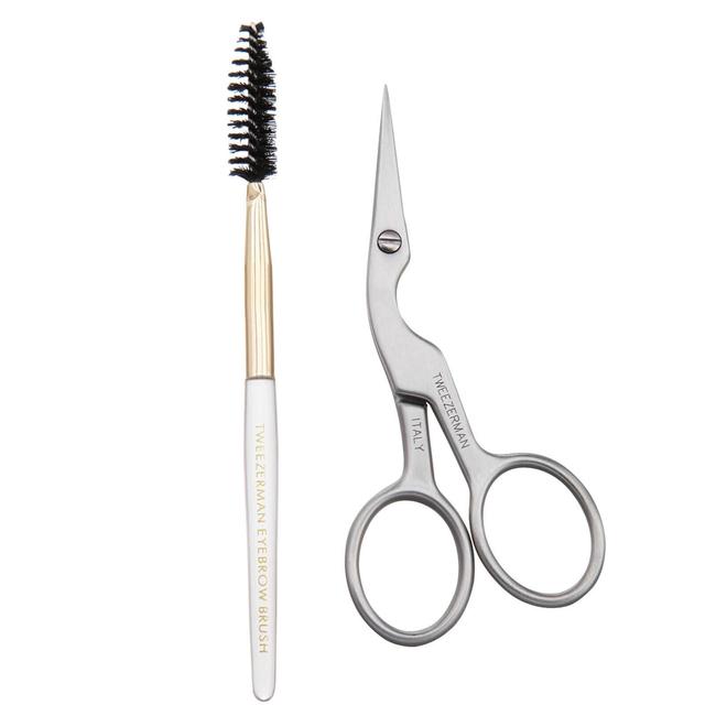 Tweezerman Brow Shaping Scissors And Brush on Productcaster.