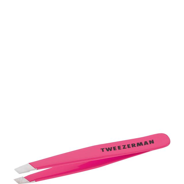 Tweezerman Mini Slant Tweezer - Flamingo Pink on Productcaster.