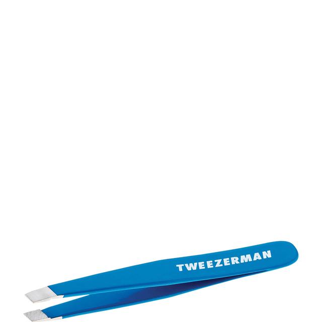 Tweezerman Mini Slant Tweezer - Blue Bahama on Productcaster.