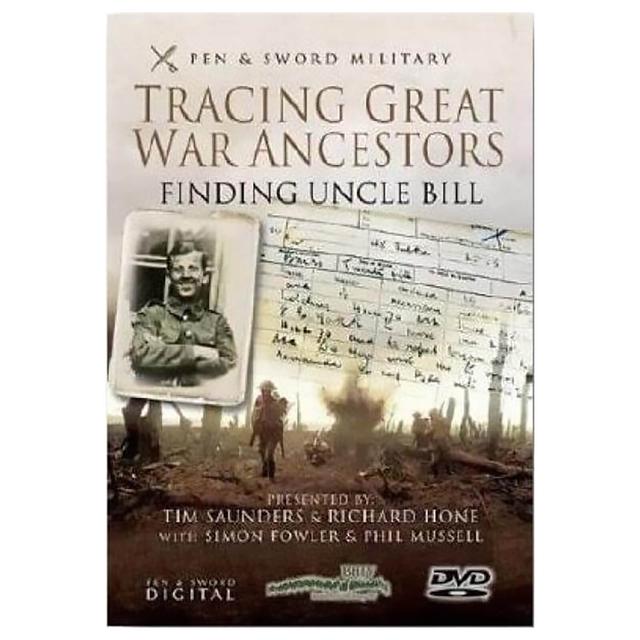 Tracing Great War Ancestors-Finding Uncle Bill - DVD on Productcaster.