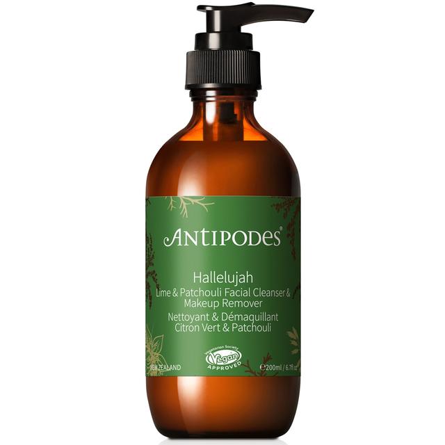 Antipodes Hallelujah Lime and Patchouli Cleanser and Makeup Remover 200ml on Productcaster.