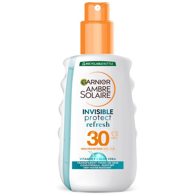 Ambre Solaire Clear Protect Transparent Sun Cream Protection Spray SPF30 200ml on Productcaster.