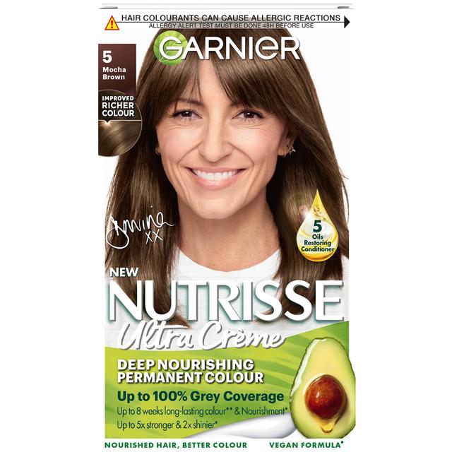 Garnier Nutrisse Permanent Hair Dye (Various Shades) - 5 Mocha Brown on Productcaster.