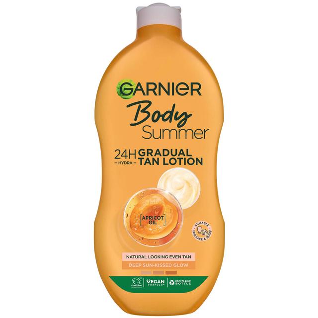 Garnier Summer Body Hydrating Gradual Tan Moisturiser Dark 400ml on Productcaster.