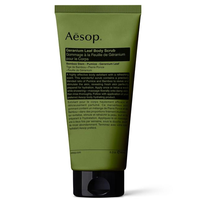 Aesop Geranium Leaf Body Scrub 170ml on Productcaster.