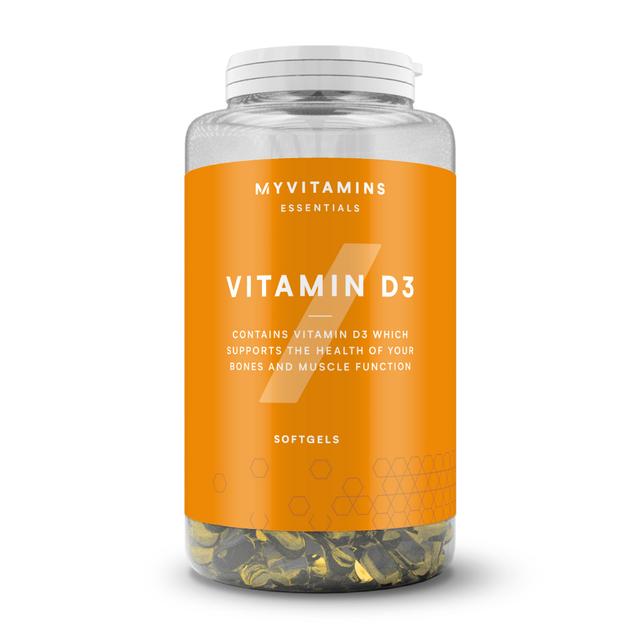 Myvitamins Vitamin D3 - 180Softgels - Non-Vegan on Productcaster.