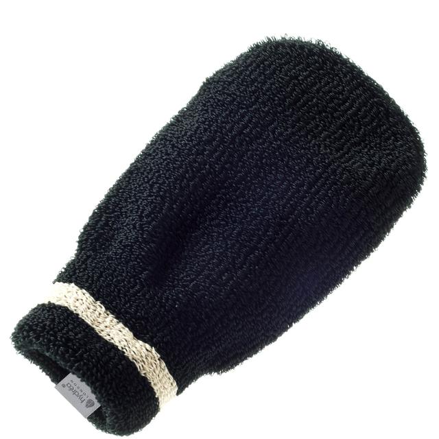 Hydrea London - Black Elegance Natural Luxury Massage Glove on Productcaster.