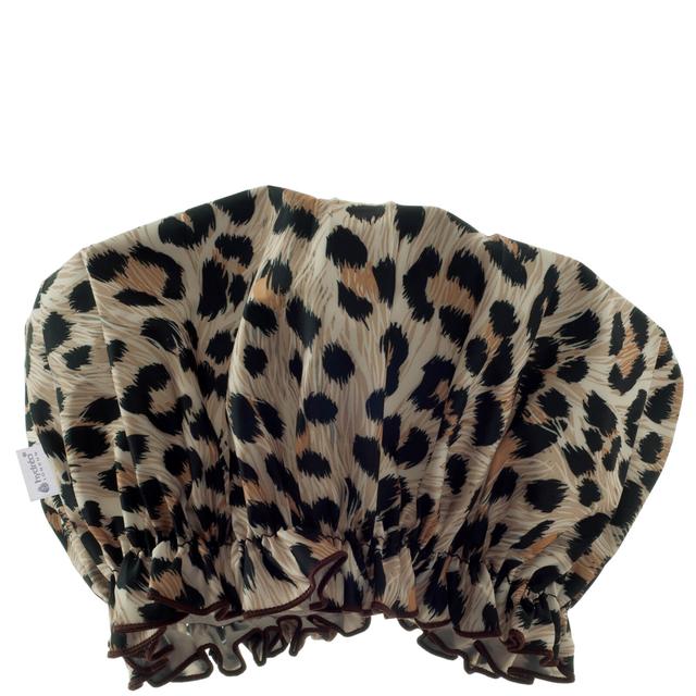 Hydrea London Eco Friendly Shower Cap - Leopard on Productcaster.